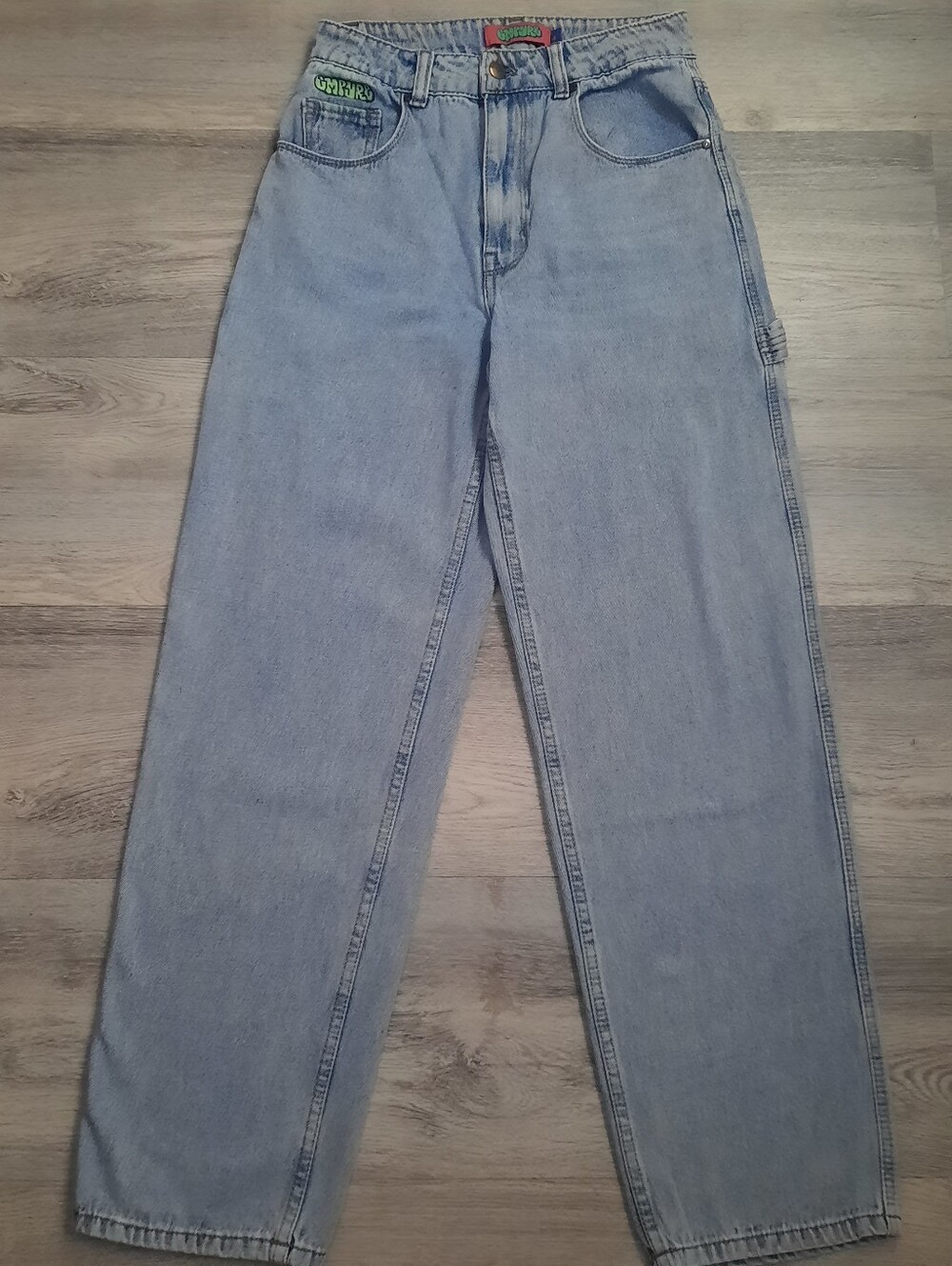 Emypre Light Blue Women’s High-Rise Straight Leg Jeans